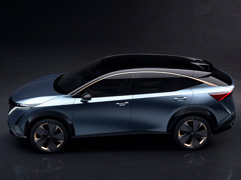 مستقبل التنقّل يتمثّل بسيارة "نيسان أريا" الاختبارية